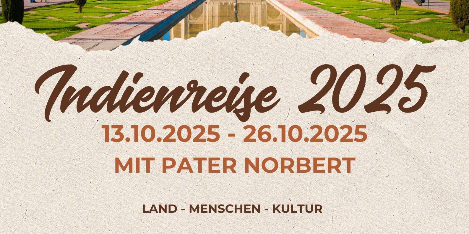 Indien Reise 2025 Plakat JPG