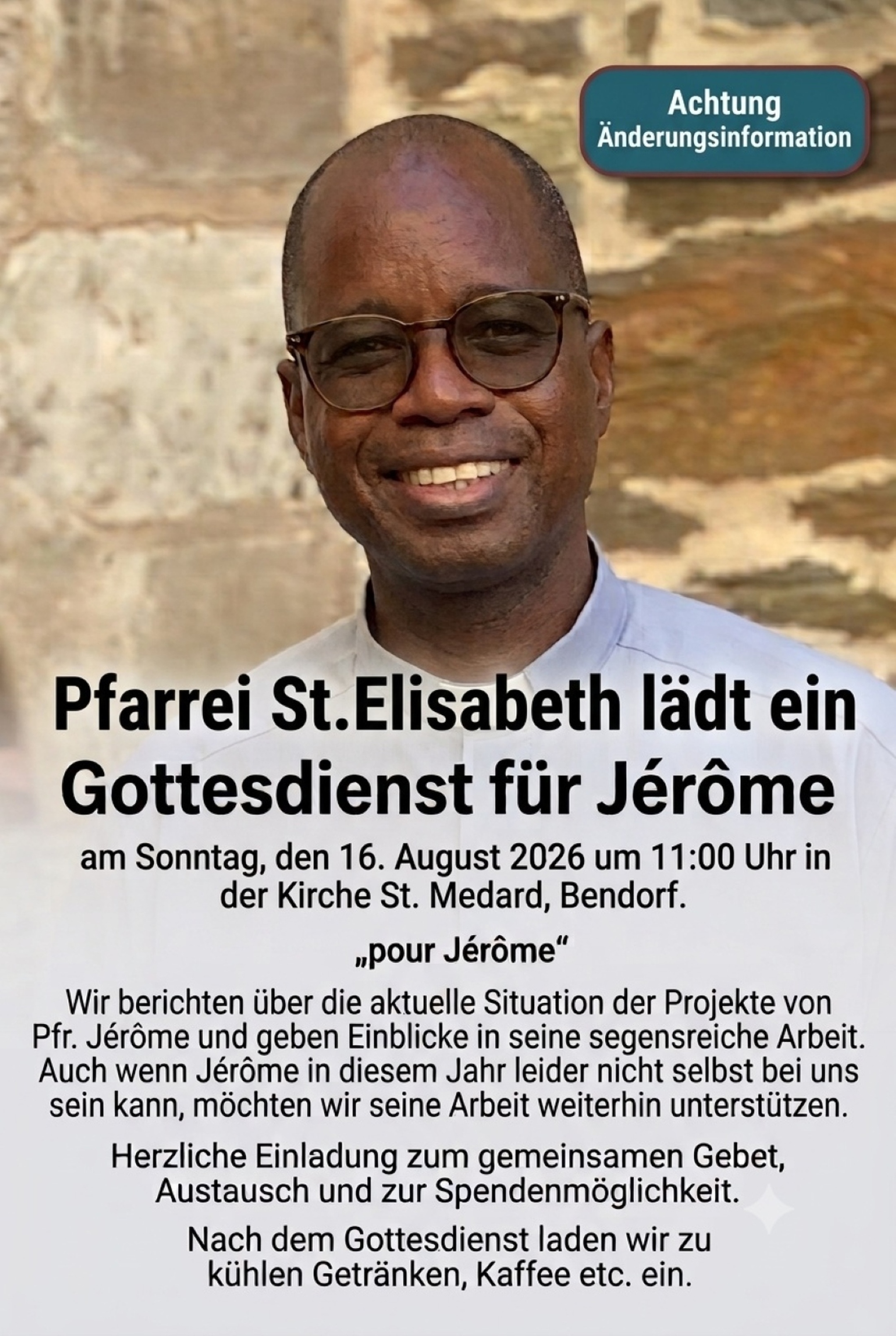 Ankündigung (c) Andreas Nies Ankündigung