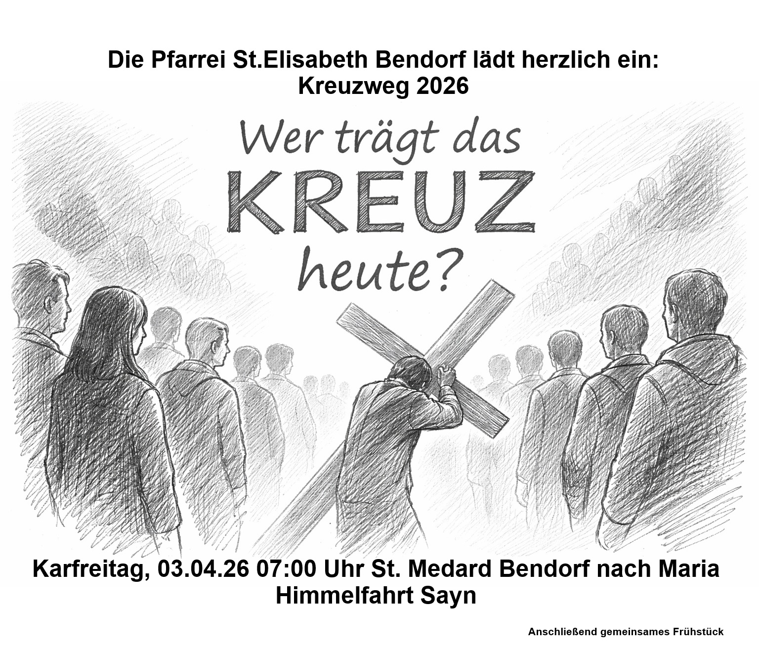 Plakat Kreuzweg 2026