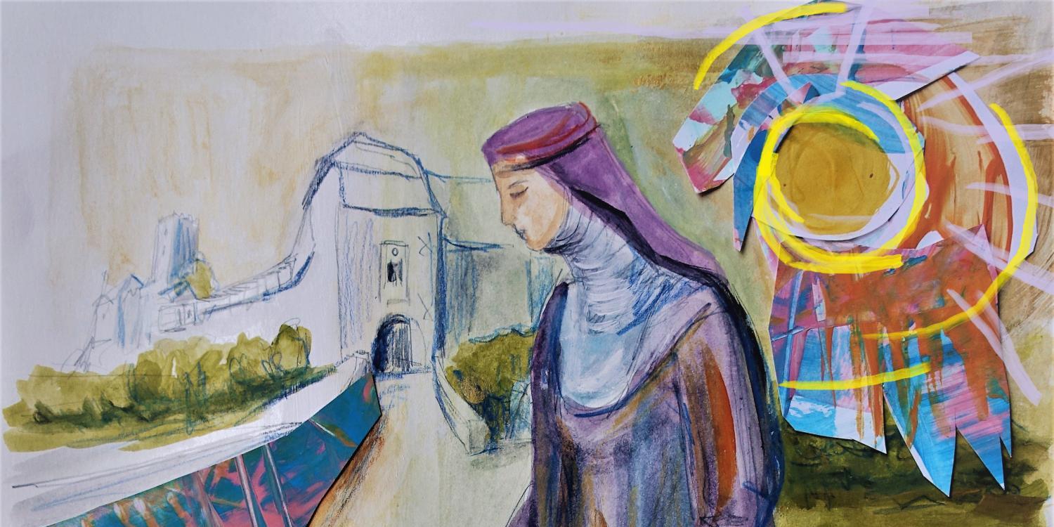 Hl. Elisabeth v. Thüringen (c) Bild: Pia Schüttlohr in: Pfarrbriefservice.de Hl. Elisabeth v. Thüringen